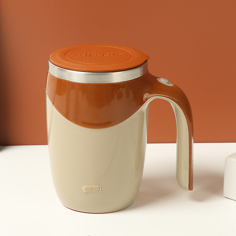 Self-Stirring Magnetic Coffee Mug – USB Rechargeable