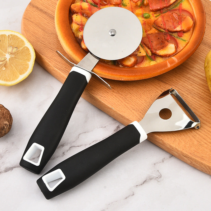 Multi-Function Kitchen Gadget Set – Grater, Pizza Cutter, Bottle Opener & More
