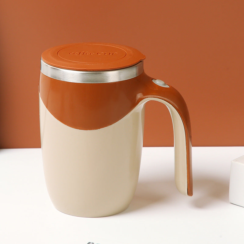 Self-Stirring Magnetic Coffee Mug – USB Rechargeable