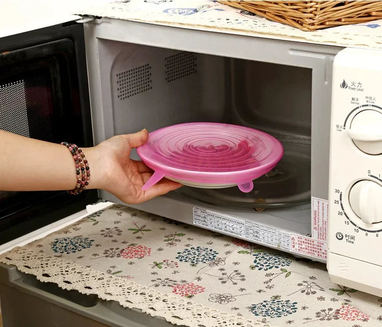 Silicone Stretch Lids – Reusable Universal Food Covers