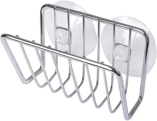 No Drill Stainless Steel Sponge Holder