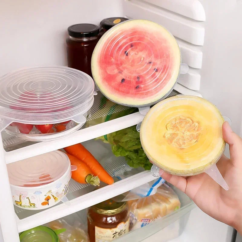Silicone Stretch Lids – Reusable Universal Food Covers