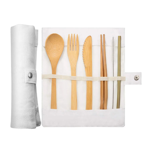 EcoCarry Bamboo Cutlery Set