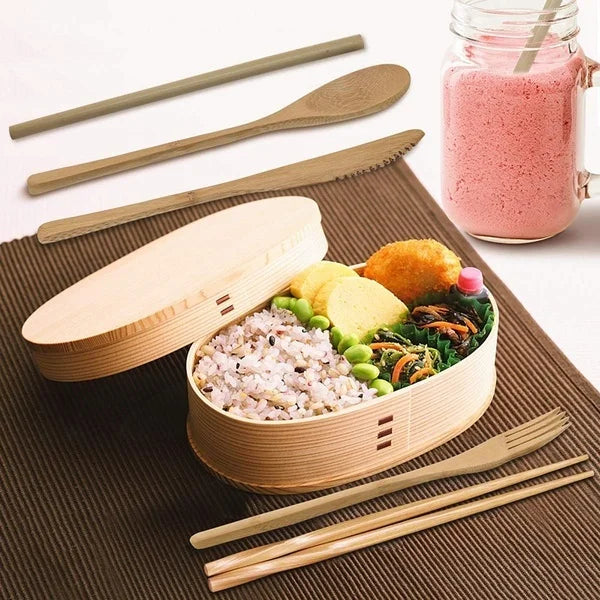 EcoCarry Bamboo Cutlery Set