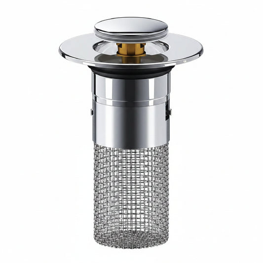 Rustless Stainless Steel Universal No-Clog Drain Stopper