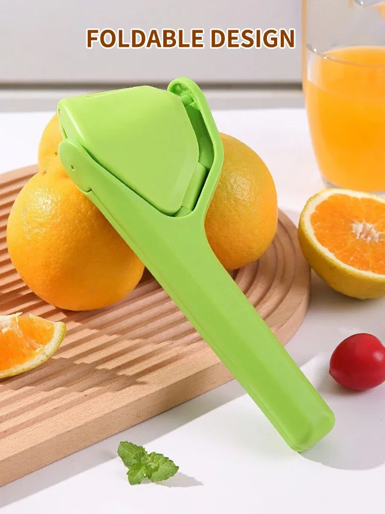 Lemon & Lime Squeezer with Built-In Strainer