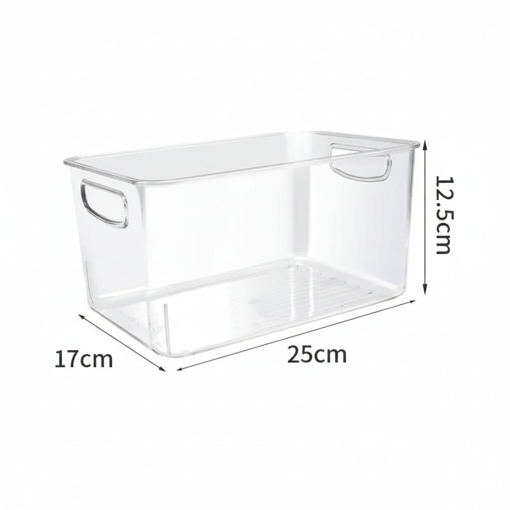 Can Organizer for Fridge & Pantry – Auto-Rolling Dispenser Bin