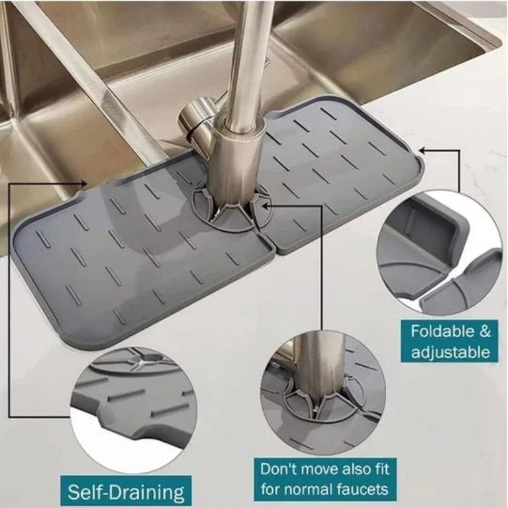 Silicone Sink Splash Guard Mat