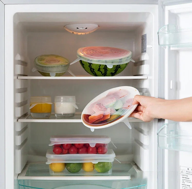 Silicone Stretch Lids – Reusable Universal Food Covers