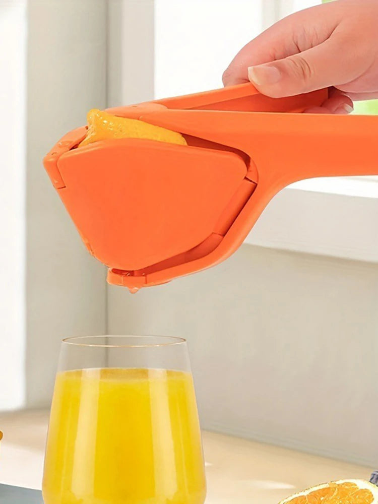 Lemon & Lime Squeezer with Built-In Strainer