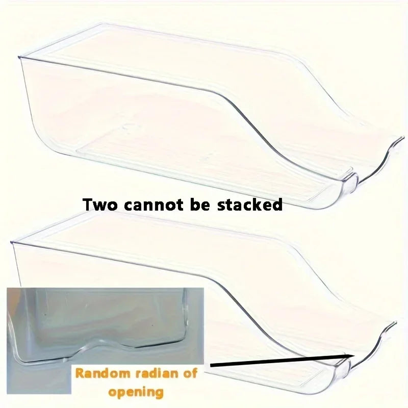 Refrigerator Organizer Bin – Auto Rolling Can Dispenser for Fridge & Pantry