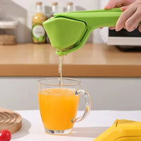 Lemon & Lime Squeezer with Built-In Strainer