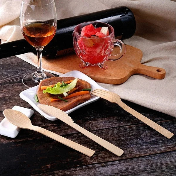 EcoCarry Bamboo Cutlery Set