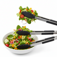 Silicone Food Tongs – Heat-Resistant Kitchen Clips
